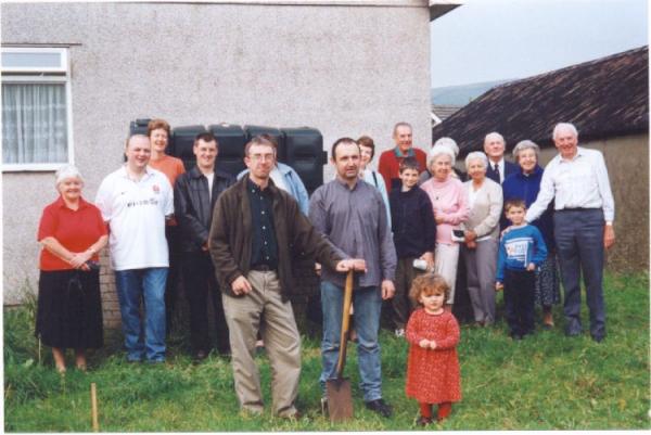 Bandroom Extension Sod Cutting